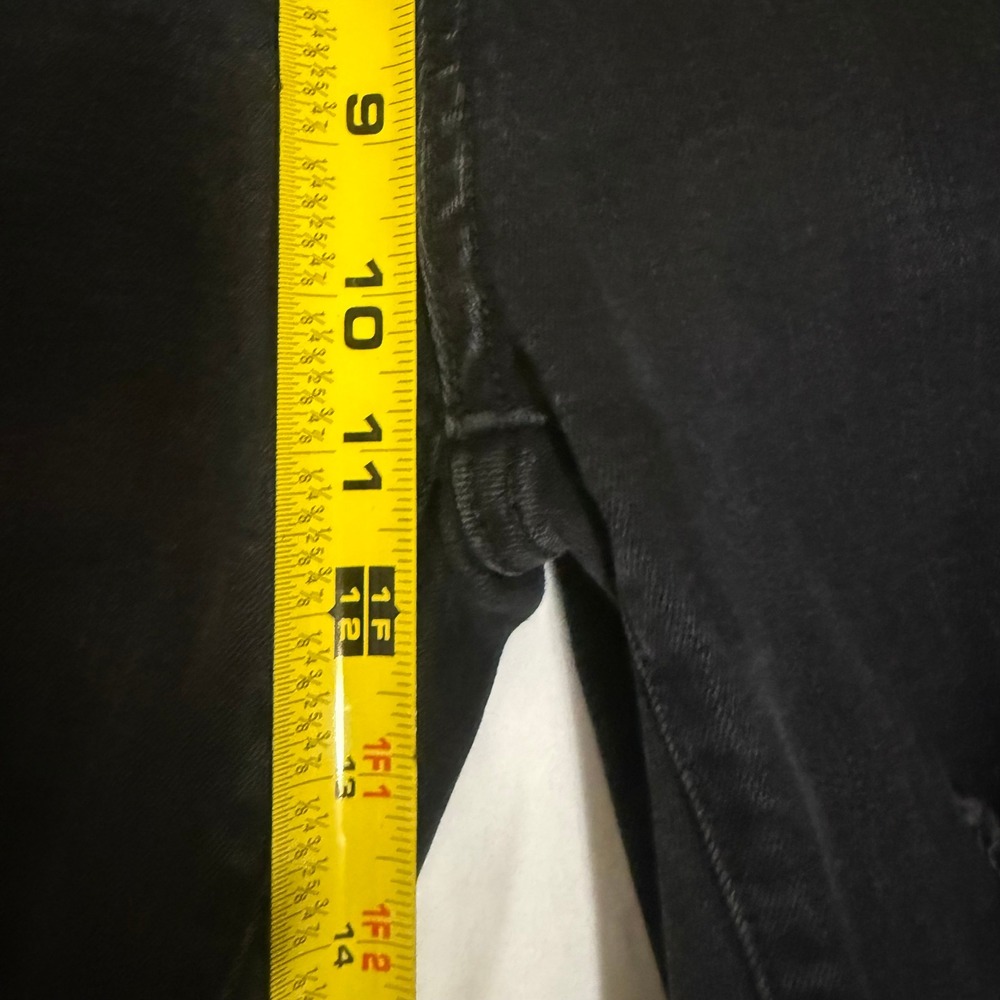 Judy Blue Black Distressed High Rise Boyfriend Jeans JB82161BK Size‎ 9/29 - Picture 14 of 16